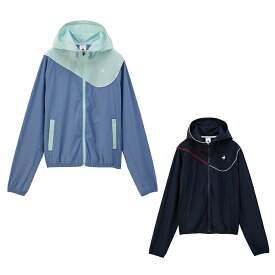 【まとめ買いで最大ポイント10倍6/4 20：00〜6/11 1：59】ルコックスポルティフ le coq sportif テニスウェア スウェット パーカー レディース エールフォルム UVジャケット QTWXJC20