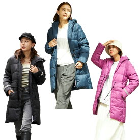 【エントリーでポイント最大15倍！】フィラゴルフ FILA GOLF ゴルフウェア ロングダウン ブルゾン ダウンコート S〜3L 大きいサイズ レディース 防寒 撥水 暖かい 792220 ‥