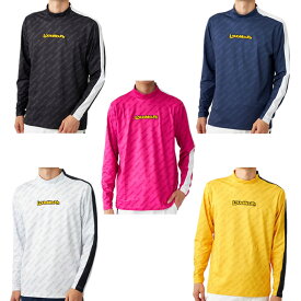 【全品対象最大10%OFF！2025年8月4日20:00〜8月11日1:59】 LOUDMOUTH ラウドマウス ゴルフウェア メンズ 長袖モックネックシャツ 773502 男性 カジュアル M〜XXL 大きいサイズ かっこいい おしゃれ 【ご自宅配送限定】‥