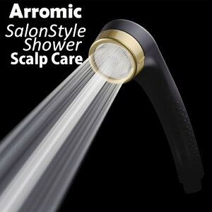 �A���~�b�N �V�����[�w�b�h �T�����X�^�C���V�����[ �X�J���v�P�A Salon Style shower Scalp Care �ߐ�50% ����P�A ���͐��� SSC-24N Arromic �y������z������z�d