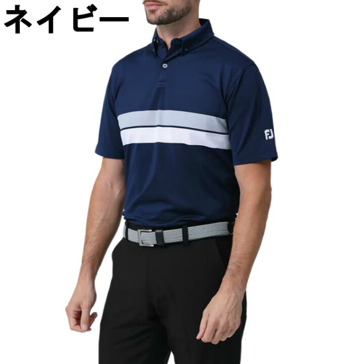 楽天市場】フットジョイ FootJoy ゴルフウェア ポロシャツ 半袖 メンズ 