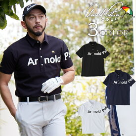 【5月30日(木)0:00〜6月11日(火)1:59限定商品500円クーポン発行中】アーノルドパーマー arnold palmer ゴルフウェア ポロシャツ 半袖 メンズ BKロゴ半袖ポロシャツ AP220101B01【2024年春夏モデル】