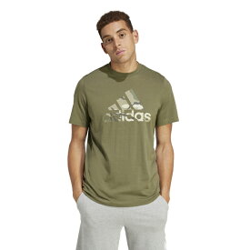 アディダス Tシャツ 半袖 メンズ カモ グラフィック バッジオブスポーツ Tシャツ IR5830 KNC76 adidas