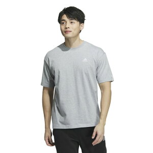 アディダス Tシャツ 半袖 メンズ エッセンシャルズプラス ルーズフィット スモールロゴ 半袖Tシャツ ESSENTIALS+ JF3924 KWE94 adidas