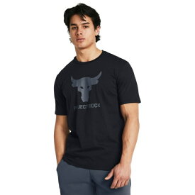 アンダーアーマー Tシャツ 半袖 メンズ UAプロジェクトロック グラフィック ショートスリーブTシャツ 1383191-001 UNDER ARMOUR