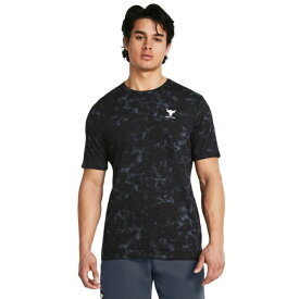 アンダーアーマー Tシャツ 半袖 メンズ UAプロジェクトロック グラフィック ショートスリーブTシャツ 1383194-001 UNDER ARMOUR