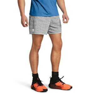 A_[A[}[ n[tpc Y Pjt Rock Terry 6in Short 1385937-011 UNDER ARMOUR