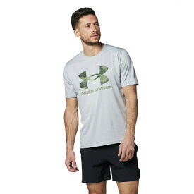 アンダーアーマー Tシャツ 半袖 メンズ UAテック カモ ビッグロゴ ショートスリーブ 1384797-011 UNDER ARMOUR