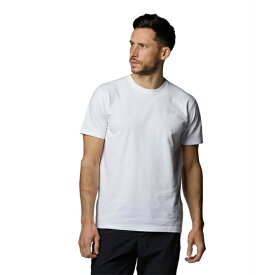 アンダーアーマー Tシャツ 半袖 メンズ UAパフォーマンスコットン ショートスリーブTシャツ 1384805-100 UNDER ARMOUR スポーツウェア 半袖 丸首 ワンポイントロゴ
