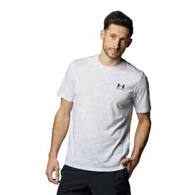 アンダーアーマー Tシャツ 半袖 メンズ UA プリント ショートスリーブTシャツ 1384804-011 UNDER ARMOUR