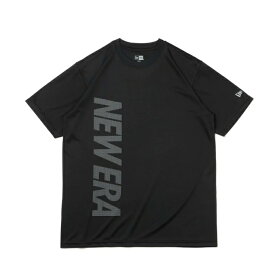 【エントリーでポイント最大15倍！】ニューエラ NEW ERA Tシャツ 半袖 メンズ レディース テック Vertical Dot Logo ブラック 14121958
