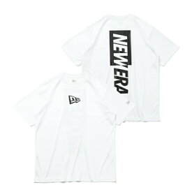 ニューエラ NEW ERA Tシャツ 半袖 メンズ レディース ラッシュ Tシャツ Rear Vertical Logo ホワイト 14121965