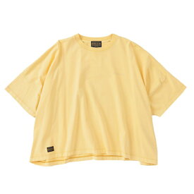 ペンドルトン PENDLETON Tシャツ 半袖 レディース スプリットラグランピグメントダイワイドティ Split Raglan Pigment Dye wide Tee 4275-6106 20 Yellow