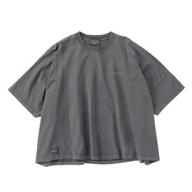 ペンドルトン PENDLETON Tシャツ 半袖 レディース スプリットラグランピグメントダイワイドティ Split Raglan Pigment Dye wide Tee 4275-6106 39 Charcoal