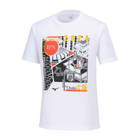 【最大1万ポイント還元！7/20 20:00~23:59】ミズノ ランニングウェア Tシャツ 半袖 メンズ 大阪マラソン2024記念 J2MABY5101 MIZUNO