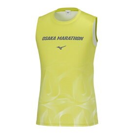 【最大1万ポイント還元！7/20 20:00~23:59】ミズノ ランニングウェア Tシャツ ノースリーブ メンズ 大阪マラソン2024記念 J2MABY5230 MIZUNO