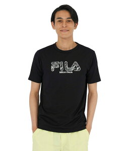 フィラ FILA ラッシュガード 半袖 メンズ レディース UVT 424-230 スイムウェア メンズ ラッシュガード 半袖 プール 海 マリンレジャー UVカット サーフィン 紫外線対策