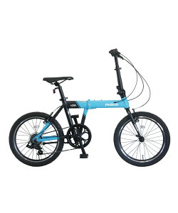 ペルテック PELTECH 自転車 軽量アルミ折り畳み自転車 20インチ外装7段 FP-207S 【ご自宅配送限定】‥