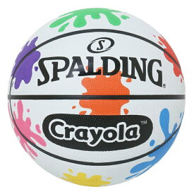 スポルディング SPALDING バスケットボール 5号球 クレヨラ ペイント スプラッター ラバー 5号球 85-086Z