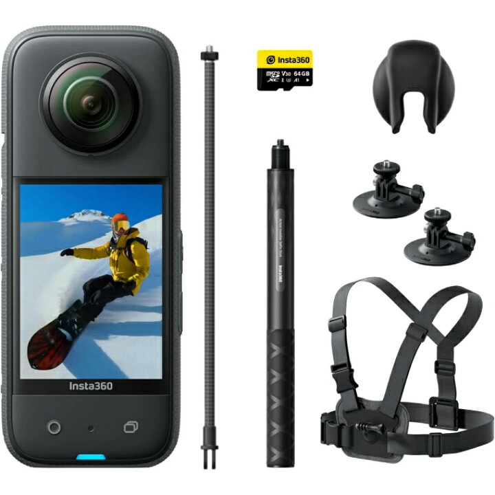 楽天市場】インスタ360 Insta360 カメラ アクションカメラ Insta360 X3 