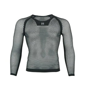 【全品対象最大10%OFF！2025年8月4日20:00〜8月11日1:59】 ミレー MILLET アンダーウェア 長袖 メンズ ドライナミック メッシュ 3/4 スリーブ クルー MIV01356 N0247
