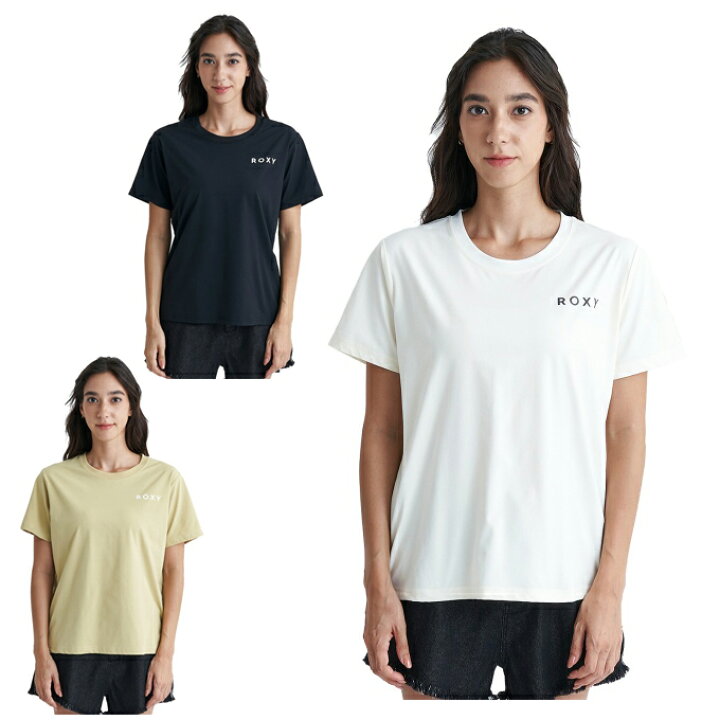楽天市場】ロキシー ROXY ラッシュガード 半袖 レディース SラッシュT  