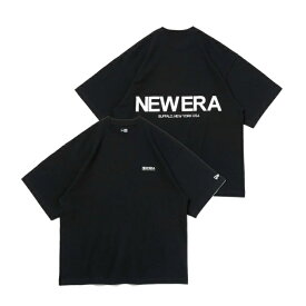ニューエラ Tシャツ メンズ 半袖 オーバーサイズド コットンTシャツ The Origin ブラック 14121853 国内正規品 NEW ERA