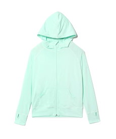 【送料無料】ラッシュガード 長袖 レディース ガールズ ラッシュパーカー 水陸両用 UVカット率 99%以上 UPF50+ 体型カバー EC610301B01 耐塩素 吸汗速乾 水着 冷感