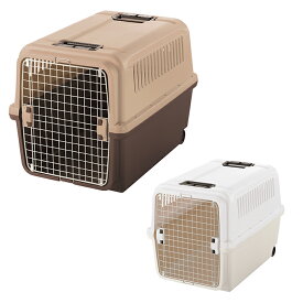 リッチェル キャンピングキャリー XL 折り畳み 折りたためる 犬用 猫用 犬 猫 小動物 旅行 通院 防災 避難アイボリー ブラウン【ご自宅配送限定】‥