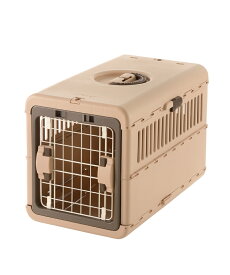 【全品対象最大3万ポイント還元＆10％OFF！ 3/4 20:00〜3/11 1:59】リッチェル キャンピングキャリー 折りたたみ M アイボリー ブラウン ライトピンク【ご自宅配送限定】‥