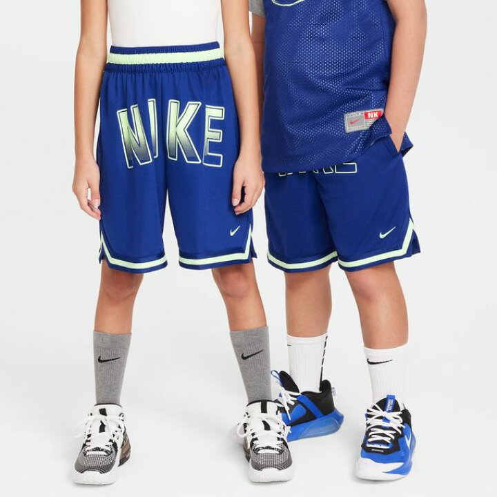 ナイキ バスケットボール ハーフパンツ ジュニア キッズ 子供 DNA ショート FN8351-455 NIKE バスケットパンツ バスケットボールパンツ プラクティスパンツ ゲームパンツ練習着 ヒマラヤ店