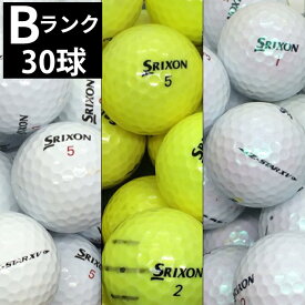【中古】 スリクソン SRIXON ゴルフボール Z-STAR XV 2019年モデル Bランク ロストボール 03-10-03-B-30 ‥