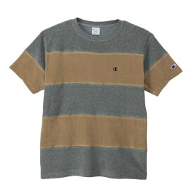 【まとめ買いで最大ポイント10倍6/4 20：00〜6/11 1：59】チャンピオン Champion Tシャツ 半袖 メンズ パネルショートスリーブTシャツ C3-X360-785