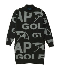 【全品対象ポイント10倍！ 2/15 20:00〜23:59】アーノルドパーマー ゴルフウェア ワンピース レディース ロゴニットワンピース AP220412C01 arnold palmer