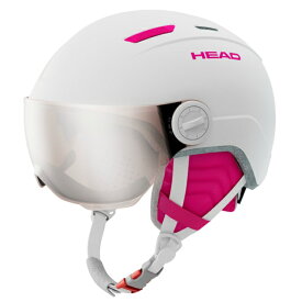 ヘッド HEAD スキー スノーボードヘルメット ジュニア JR VISOR HELMET アジアンフィット MAJA VISOR 【24-25 2025モデル】
