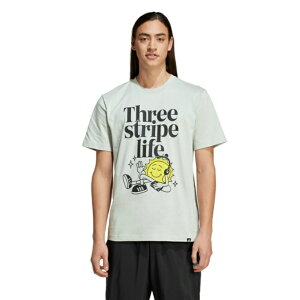 アディダス Tシャツ 半袖 メンズ ポジティビティ グラフィック 半袖Tシャツ IY0731 JMM56 adidas