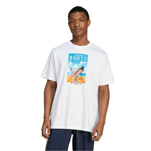 アディダス Tシャツ 半袖 メンズ ブースト半袖グラフィックTシャツ IW0286 JOJ64 adidas