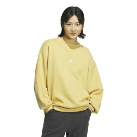 アディダス スウェットトレーナー レディース WORDING LOOSE FIT FRENCHTERRY CREW SWEATSHIRT JG8173 KTX50 adidas