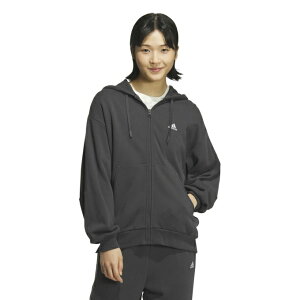 AfB_X XEFbgp[J[ fB[X WORDING LOOSE FIT FRENCHTERRY FULL ZIP HOODIE JG8226 KTX49 adidas