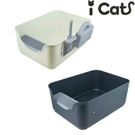 【最大10％OFFクーポン発行中！6/15 0:00〜23:59】アイキャット ICAT トイレ シンプルデザインCATトイレット 14797 【ご自宅配送限定】‥