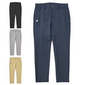 【最大10％OFFクーポン発行中！6/15 0:00〜23:59】ルコックスポルティフ le coq sportif ゴルフウェア ロングパンツ メンズ ストレッチフォーサー 9分丈テーパードパンツ LG4FLP51M