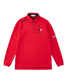 【最大10％OFFクーポン発行中！6/15 0:00〜23:59】ルコックスポルティフ le coq sportif ゴルフウェア 長袖シャツ メンズ ストレッチフォーサー ヒートナビ長袖シャツ LG4FLS05M
