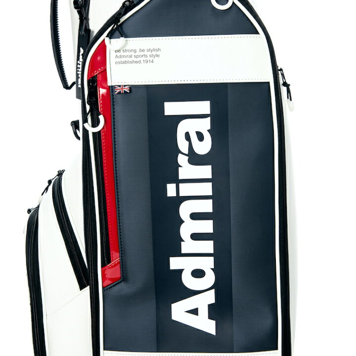 楽天市場】アドミラル Admiral キャディバッグ メンズ カートキャディ 