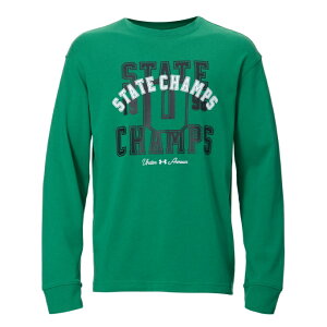 A_[A[}[ TVc  WjA UA HEAVYWEIGHT COTTON GRAPHIC LONG SLEEVE T-SHIRT 1388279-305 UNDER ARMOUR