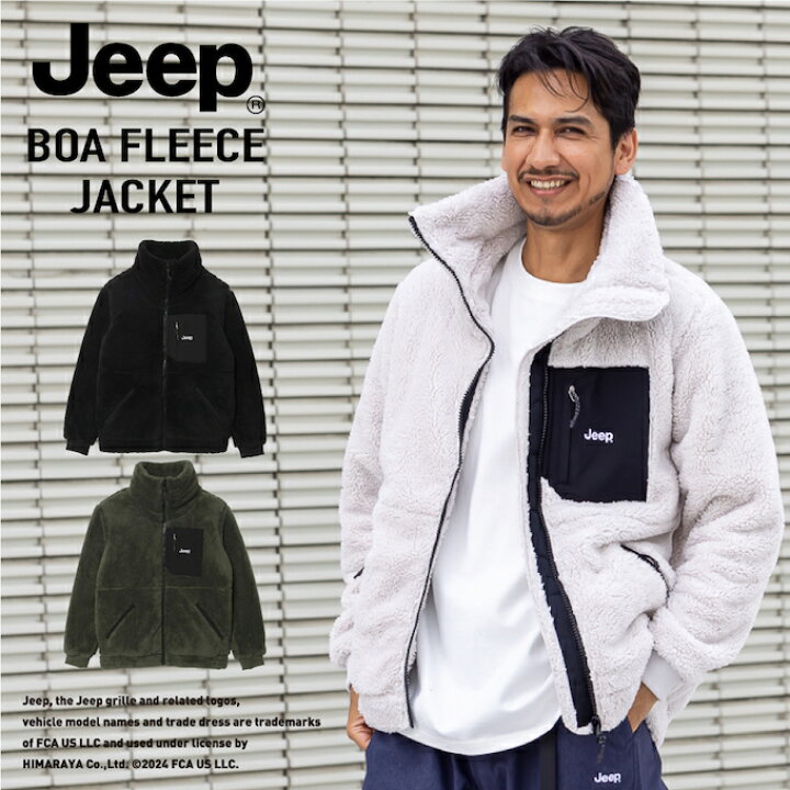 楽天市場】ジープ Jeep フリース ジャケット 防風 防寒 アウター 