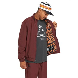 �{���R�� VOLCOM �X�E�F�b�g �����Y Skate Vitals Remy Stratton Track Jacket A1532401