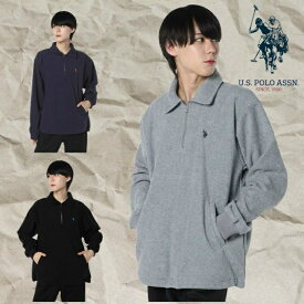 ユーエスポロアッスン U.S. POLO ASSN. アウトドア ジャケット メンズ ハーフジップアノラック PLM43802【ご自宅配送限定】‥