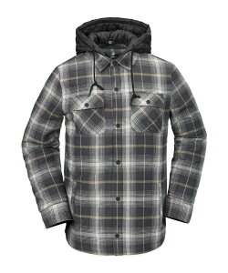 {R VOLCOM Xm[{[hEFA Xm[EFA WPbg Y Insulated Riding Flannel - Heather G1652501