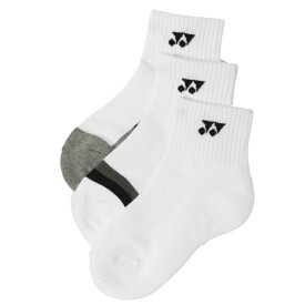 ヨネックス アンクルソックス ジュニア 3足セット 19234JY YONEX