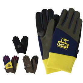 チャムス CHUMS 防寒手袋 メンズ レディース ポーラテックパワーストレッチグローブ 手袋 暖か CH09-1332